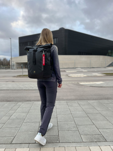 CAROBAG Rolltop-Rucksack