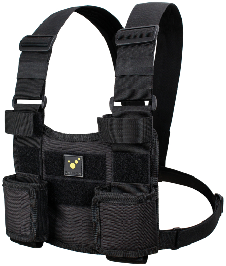 CHEST TWIN Funkger�te-Harnisch