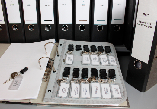 KEYBOARD Schl�sselboard f�r DIN A4 Aktenordner