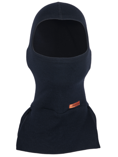 Flammschutzhaube geteilter Hals, 2-lagig, marine