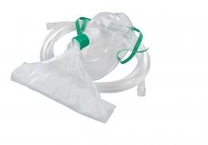 Sauerstoffmasken mit Reservoir und Zuleitung für Kinder, 50 Stück