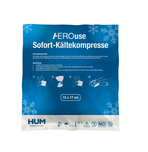 AEROuse – Sofort-K�ltekompresse, VE mit 20 St�ck