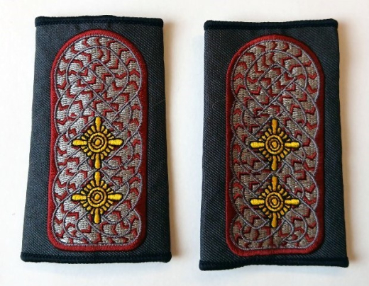 Dienstgradschlaufen FFW Sachsen Oberbrandinspektor/in