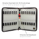 KEYSAFE XL Schl�sselmappe f�r 28 Schl�ssel